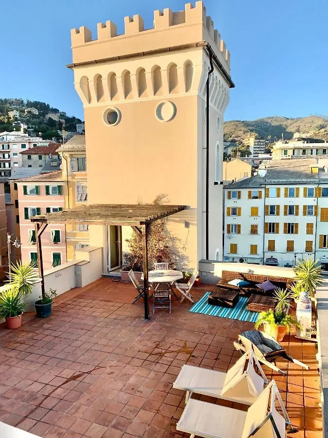 Hotel Castello Miramare Genua Italië